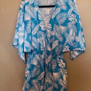 Pink lily romper